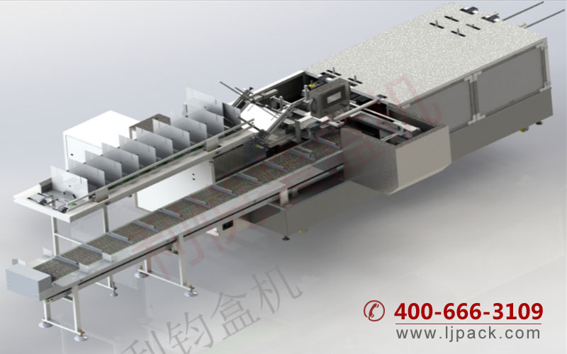刀叉餐具自動(dòng)裝盒機(jī)生產(chǎn)線3D設(shè)計(jì)圖